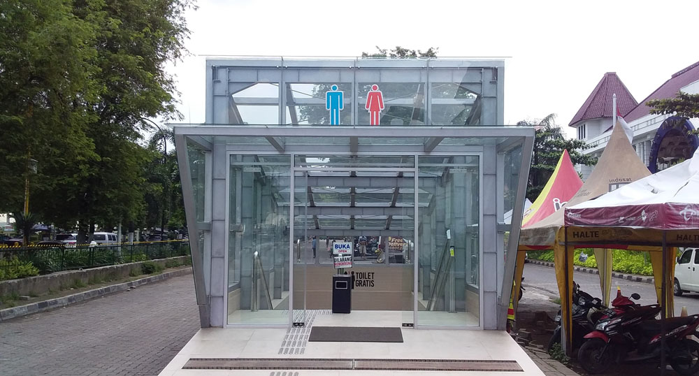 Toilet Umum di Titik Nol Jogja