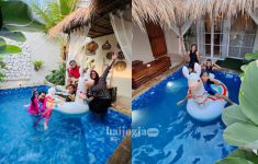 villa private pool jogja