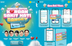 Tiket Konser untuk Korban Sakit Hati di PLN Mobile
