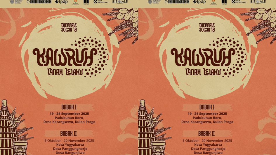 Biennale Jogja 2025 kembali hadir mengusung tema "Kawruh: Tanah Lelaku"