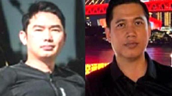 Mohamad Ilham Pradipta (kiri), Dwi Hartono (kanan). (Source: Tribun News)