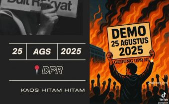 Fakta demo hari ini 25 Agustus 2025 yang beredar di media sosial