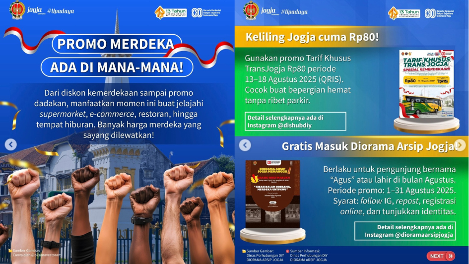 Tips Hemat Edisi Agustusan di Joga, Buruan Coba!