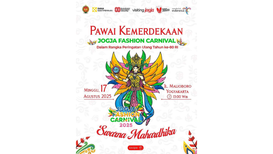 Jogja Fashion Carnival 2025: Jadwal, Tema, Rute, Cara ke Lokasi