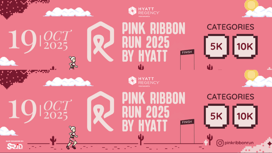 Event Lari Pink Ribbon Run 2025 Digelar di Jogja 19 Oktober