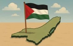 Ilustrasi negara Palestina