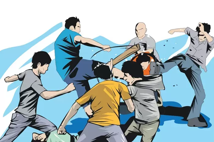 Ilustrasi pengeroyokan
