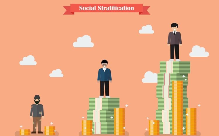 Ilustrasi strata sosial (source: dictio community)