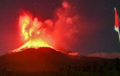 Gunung Lewotobi Laki-laki Kembali Erupsi (Source: Indonesia's Geological Agency)