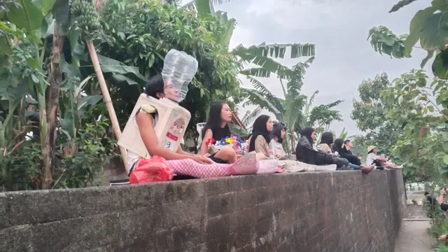 Lomba Melamun Jogja (Source: Liputan 6)