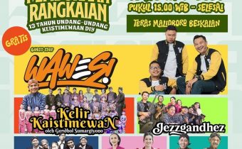 Pembukaan Rangkaian Peringatan 13 Tahun Undang-Undang Keistimewaan DIY 2025