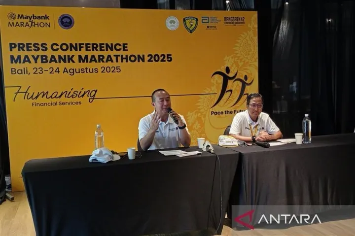 Press Conference Maybank Marathon 2025 Bali. (Source: Merdeka)