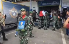 Proses pemakaman Prada Lucky Chepril Saputra (Source: Indonesiadefense)