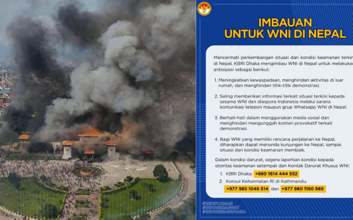 18 WNI Dipulangkan dari Nepal Akibat Kerusuhan Politik