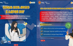 Cara Pakai Fitur Aksesibilitas e-Lapor DIY, Disabilitas Makin Gampang Lapor Masalah ke Pemda