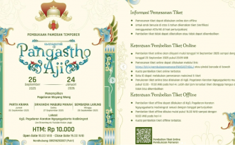 Pameran Pangastho Aji di Keraton Yogyakarta 26 September 2025–24 Januari 2026: Selami Jejak Sultan HB VIII