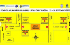 Cek Rekayasa Lalu Lintas di Jalan Godean–Seyegan 15–16 September