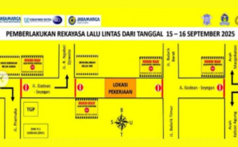 Cek Rekayasa Lalu Lintas di Jalan Godean–Seyegan 15–16 September