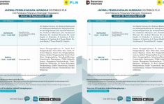 Jadwal Pemadaman Listrik di Jogja Jumat 26 September 2025