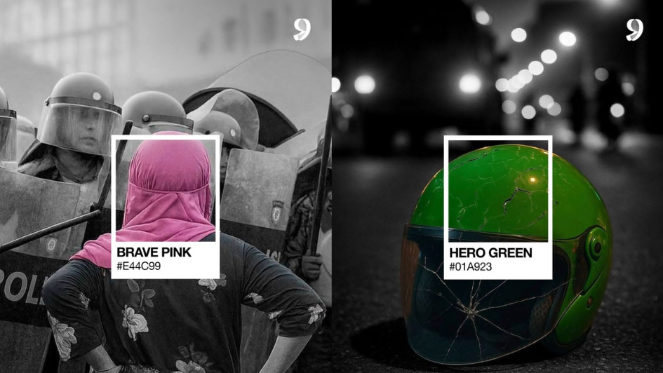 Cara Edit Foto Jadi Warna Pink dan Hijau, Viral Dukung Gerakan 17+8 Tuntutan Rakyat (Instagram @menjadimanusia.id)
