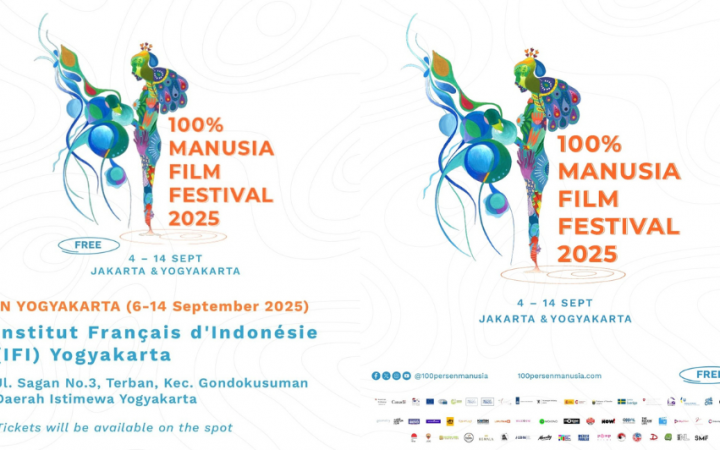 100% Manusia Film Festival 2025 di IFI Jogja Gratis