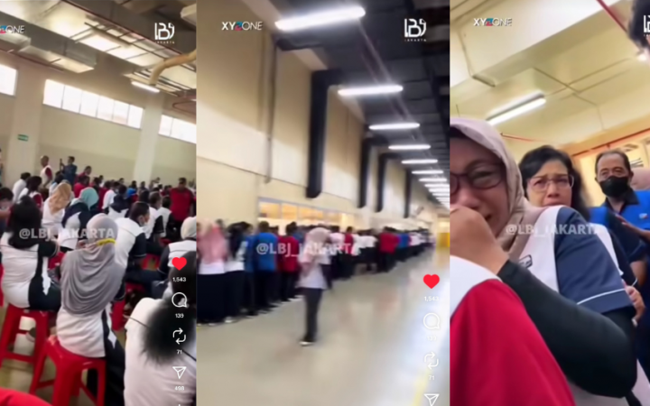 PHK Massal Buruh Gudang Garam Viral, KSPN Desak Pemerintah Bertindak (foto: Instagram)