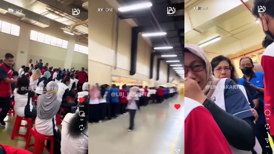 PHK Massal Buruh Gudang Garam Viral, KSPN Desak Pemerintah Bertindak (foto: Instagram)