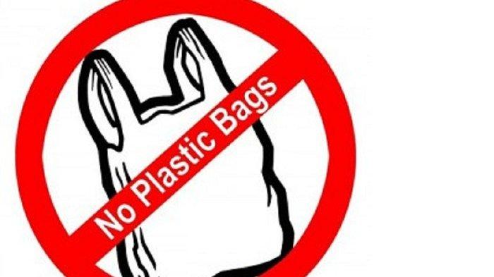 Ilustrasi kurangi kantong plastik