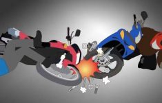 Ilustrasi perkelahin pengendara motor