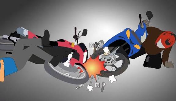 Ilustrasi perkelahin pengendara motor