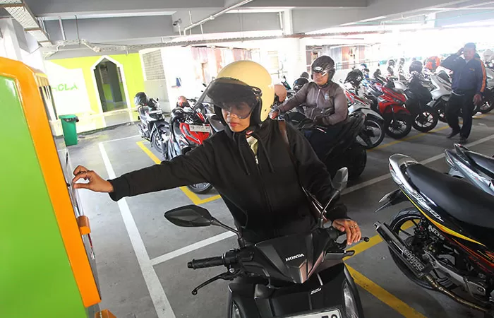 Ilustrasi titik parkir di Jogja (Source: Radar Jogja)