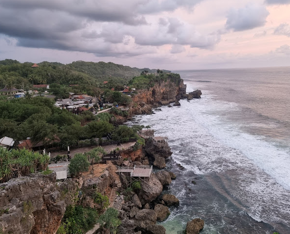 Pantai Ngobaran Gunungkidul (Source: Google Maps)