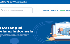 Portal lelang KPK (Source: Lelang.go.id)