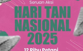 Poster Hari Tani Nasional 2025 (Source: Instagram tanahuntukrakyat)
