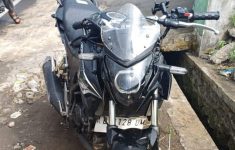 Sepeda motor yang terlibat kecelakaan di Bantul (Source: Humas Polres Bantul)