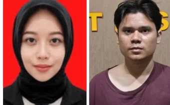 Tiara Angelina Saraswati (korban) dan Alvi Maulana (pelaku)