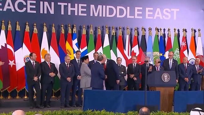 Gaza Peace Summit (Source: CNN)