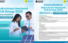 Rekrutmen Nasional PLN Group 2025 Dibuka untuk Lulusan D3-S1 Gratis