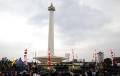 HUT ke-80 TNI di Monas