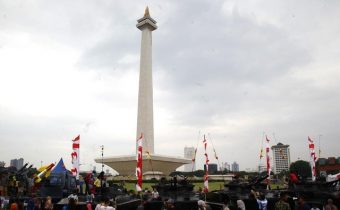 HUT ke-80 TNI di Monas