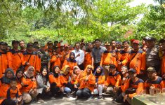 Ilustrasi warga Kampung Tangguh Bencana