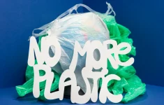Ilustrasi plastik sekali pakai