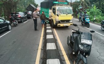 Kecelakaan di Jalan Jogja-Wates (Source: Polresta Sleman)