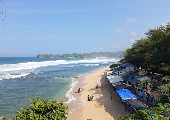 5 Fakta Menarik dan Daya Tarik Pantai Somandeng Gunung Kidul: Tidak Jauh dari Pantai Indrayanti dan Ada Banyak Gazebo 2 Pantai Somandeng (Source: Google Maps)