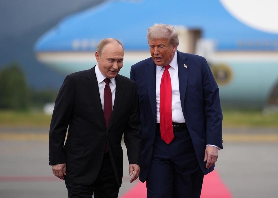 Presiden Vladimir Putin dan Presiden Donald Trump (Source: Politico)