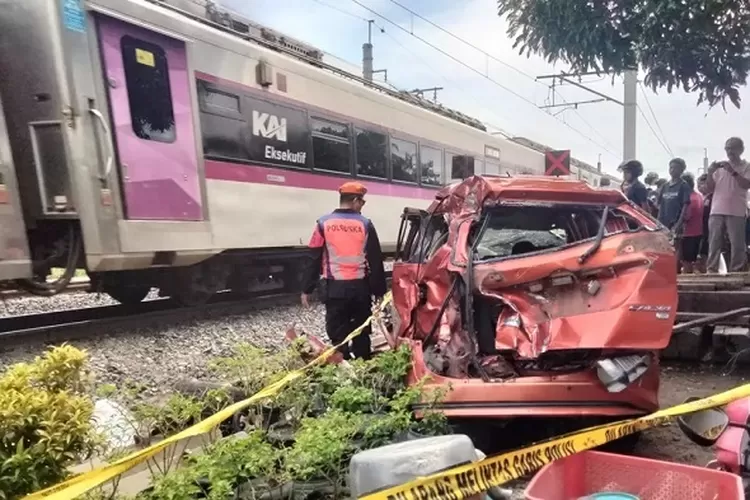 Kronologi kecelakaan maut KA Bangunkarta di Prambanan, Sleman. (Source: Hukama News)