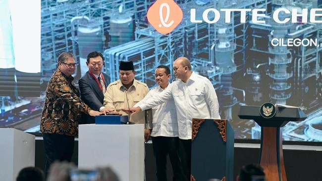 Presiden Prabowo meresmikan pabrik migas terbesar di Asia Tenggara (Source: Arsip Kementerian ESDM)