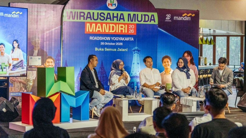 Roadshow WMM 2026 di Yogyakarta, Bank Mandiri Dukung Wirausaha Muda Inovatif