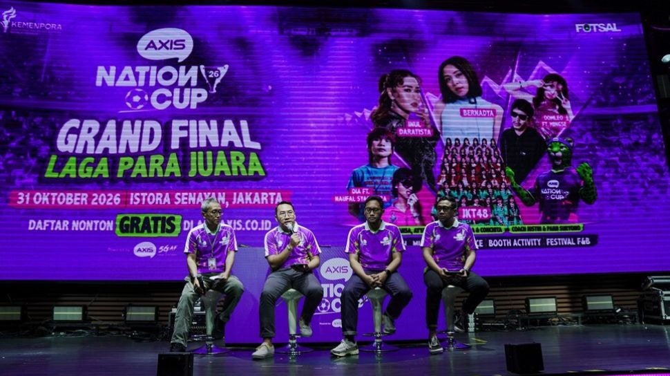 Grand Final AXIS Nation Cup 2026 Hadirkan JKT48 dan Inul Daratista