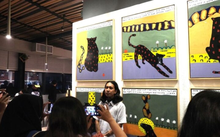 Pameran Tunggal Ibob Hariyatmoko di Rooftop PORTA by Ambarrukmo